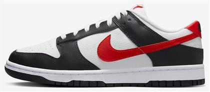 Nike Dunk Low Retro Ανδρικά Sneakers Black / White / University Red από το Karakikes