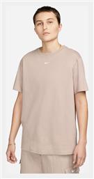 Nike Essential Γυναικείο Αθλητικό T-shirt Μπεζ