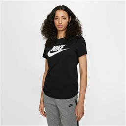 Nike Essential Γυναικείο Αθλητικό T-shirt Μαύρο από το Cosmos Sport