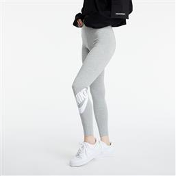 Nike Essentials Γυναικείο Μακρύ Κολάν Ψηλόμεσο Γκρι