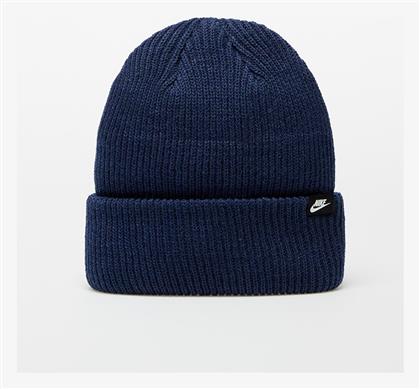 Nike Fisherman Beanie Ανδρικός Σκούφος με Rib Πλέξη σε Navy Μπλε χρώμα