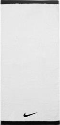 Nike Fundamental Πετσέτα Γυμναστηρίου Βαμβακερή Λευκή 116x60cm