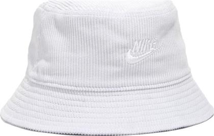 Nike Futura Υφασμάτινo Ανδρικό Καπέλο Στυλ Bucket Λευκό από το Cosmos Sport