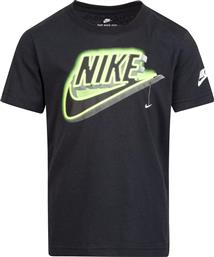 Nike Παιδικό T-shirt για Αγόρι Μαύρο Futura LIght Short Sleeve Tee