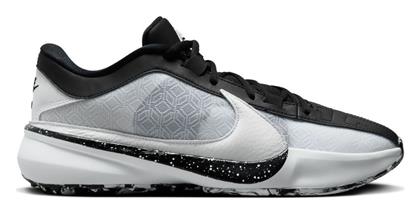 Nike Giannis Freak 5 Χαμηλά Μπασκετικά Παπούτσια White / Black από το Outletcenter