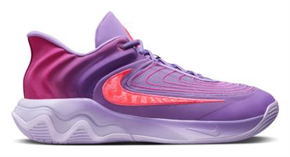 Nike Giannis Immortality 4 Μπασκετικά Παπούτσια Black Raspberry / Hot Punch / Hot Fuchsia / Aster Pink