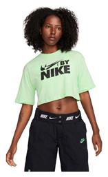 Nike Γυναικείο Αθλητικό Crop T-shirt Vapor Green από το Outletcenter