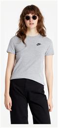 Nike Γυναικείο Αθλητικό T-shirt Γκρι