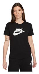 Nike Γυναικείο Αθλητικό T-shirt Μαύρο από το Karakikes