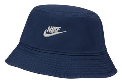 Nike Υφασμάτινo Ανδρικό Καπέλο Στυλ Bucket Navy Blue από το MybrandShoes