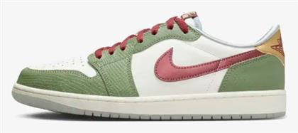 Nike Jordan 1 Low OG Year of the Dragon Ανδρικά Sneakers Πράσινα