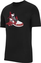Nike Jordan Brand Crew Graphic CN3596-010 Black από το Asos