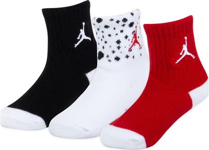 Nike Αθλητικές Παιδικές Κάλτσες Μακριές Jordan Cement για Αγόρι 3 Pack από το Cosmos Sport