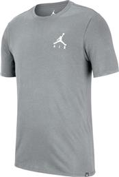 Nike Jordan Sportswear Jumpman Air Αθλητικό Ανδρικό T-shirt Γκρι Μονόχρωμο από το HallofBrands