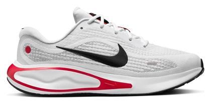 Nike Journey Run Ανδρικά Running Λευκό / Fire Red / Cement Grey / Μαύρο από το Zakcret Sports