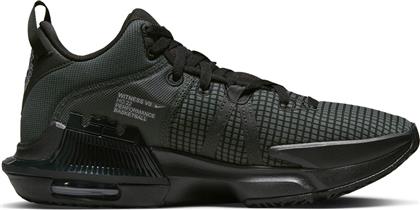 Nike Lebron Witness 7 Χαμηλά Μπασκετικά Παπούτσια Μαύρα