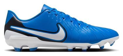 Nike Tiempo Legend 10 Club Ποδοσφαιρικά Παπούτσια με Τάπες Μπλε από το Siontis Athletics