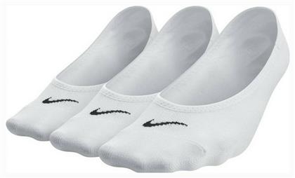 Nike Lightweight Αθλητικές Κάλτσες Λευκές 3 Ζεύγη
