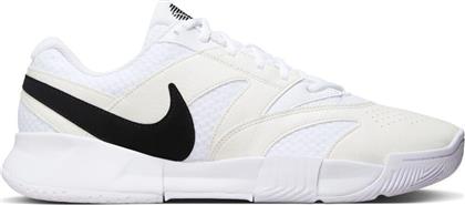 Nike Lite 4 Ανδρικά Παπούτσια Τένις για Σκληρά Γήπεδα Λευκό / Summit White / Μαύρο από το Zakcret Sports