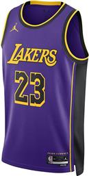 Jordan Los Angeles Lakers LeΒron James Statement Edition Ανδρική Φανέλα Εμφάνισης Μπάσκετ από το Zakcret Sports