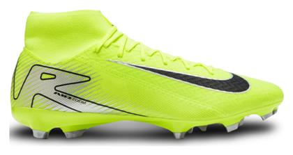 Nike Mercurial Superfly 10 Academy FG/MG Ψηλά Ποδοσφαιρικά Παπούτσια με Τάπες Κίτρινα από το Siontis Athletics