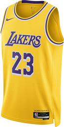 Nike NBA LeBron James Los Angeles Lakers Swingman Icon Edition 2022/23 Ανδρική Φανέλα Εμφάνισης Μπάσκετ από το Zakcret Sports