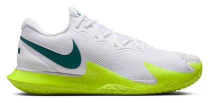 Nike Nikecourt Zoom Vapor Cage 4 Rafa Ανδρικά Παπούτσια Τένις για Σκληρά Γήπεδα White / Geode Teal / Volt