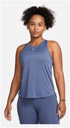 Nike One Γυναικεία Μπλούζα Αμάνικη Diffused Blue