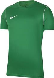 Nike Park 20 Αθλητικό Ανδρικό T-shirt Dri-Fit Πράσινο με Λογότυπο από το MybrandShoes