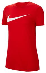 Nike Park 20 Γυναικείο Αθλητικό T-shirt Dri-Fit Κόκκινο από το MybrandShoes