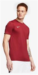 Nike Park VII Ανδρικό Αθλητικό T-shirt Κοντομάνικο Dri-Fit Bordeaux από το SportGallery