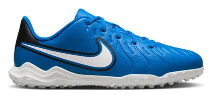 Nike Παιδικά Ποδοσφαιρικά Παπούτσια Jr Tiempo Legend 10 Club Tf Μπλε