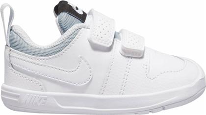 Nike Παιδικά Sneakers Pico 5 I με Σκρατς White / Pure Platinum από το E-tennis