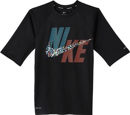 Nike Hydroguard Παιδική Ισοθερμική Μπλούζα Μαύρη