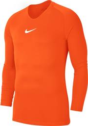 Nike Παιδική Ισοθερμική Μπλούζα για Αγόρι Πορτοκαλί Dry Park First Layer
