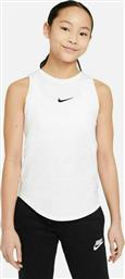 Nike Παιδική Καλοκαιρινή Μπλούζα Αμάνικη Λευκή από το HallofBrands