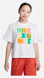 Nike Παιδικό T-shirt Λευκό