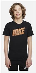 Nike Παιδικό T-shirt Μαύρο