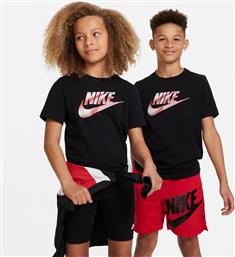Nike Παιδικό T-shirt Μαύρο από το MybrandShoes