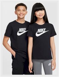 Nike Παιδικό T-shirt Μαύρο Futura