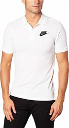 Nike Polo PQ Matchup Ανδρική Μπλούζα Polo Κοντομάνικη Λευκή από το Athletix