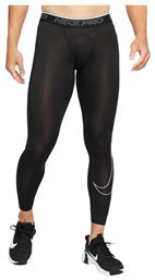 Nike Pro Dri-Fit Tight Ανδρικό Αθλητικό Κολάν Compression Μακρύ Μαύρο από το Siontis Athletics