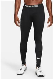 Nike Pro Warm Ανδρικό Ισοθερμικό Παντελόνι Μαύρο από το MybrandShoes