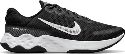 Nike Renew Ride 3 Ανδρικά Αθλητικά Παπούτσια Running Μαύρα από το E-tennis