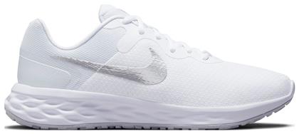 Nike Revolution 6 Next Nature Γυναικεία Running White / Metallic Silver / Pure Platinum από το Cosmossport