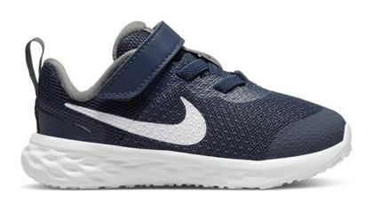 Nike Revolution Αθλητικά Παιδικά Παπούτσια Running με Σκρατς Midnight Navy / White