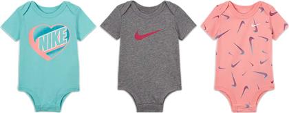 Nike Σετ Εσώρουχα Φορμάκια Κοντομάνικα για Κορίτσι Πολύχρωμα από το Zakcret Sports