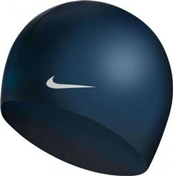 Nike Solid Σκουφάκι Κολύμβησης Ενηλίκων από Σιλικόνη Μπλε από το MybrandShoes
