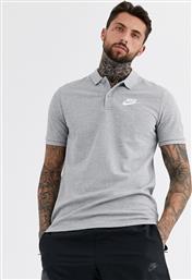 Nike Sportswear Ανδρική Μπλούζα Polo Κοντομάνικη Γκρι από το Factory Outlet