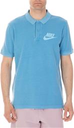 Nike Sportswear Ανδρική Μπλούζα Polo Κοντομάνικη Τιρκουάζ από το Factory Outlet